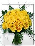Sunshine - Fresh Yellow Roses Bouquet